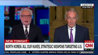 Sen. Markey Discusses Border Security and North Korea on CNN's The Situation Room