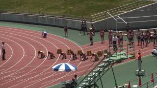 2017長泉町記録会　中3男子100m　1組～3組