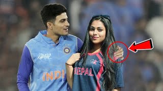 Nepal beautiful gir reached to meet Shubman Gill after India victory in IND VS NEP Asia Cup match