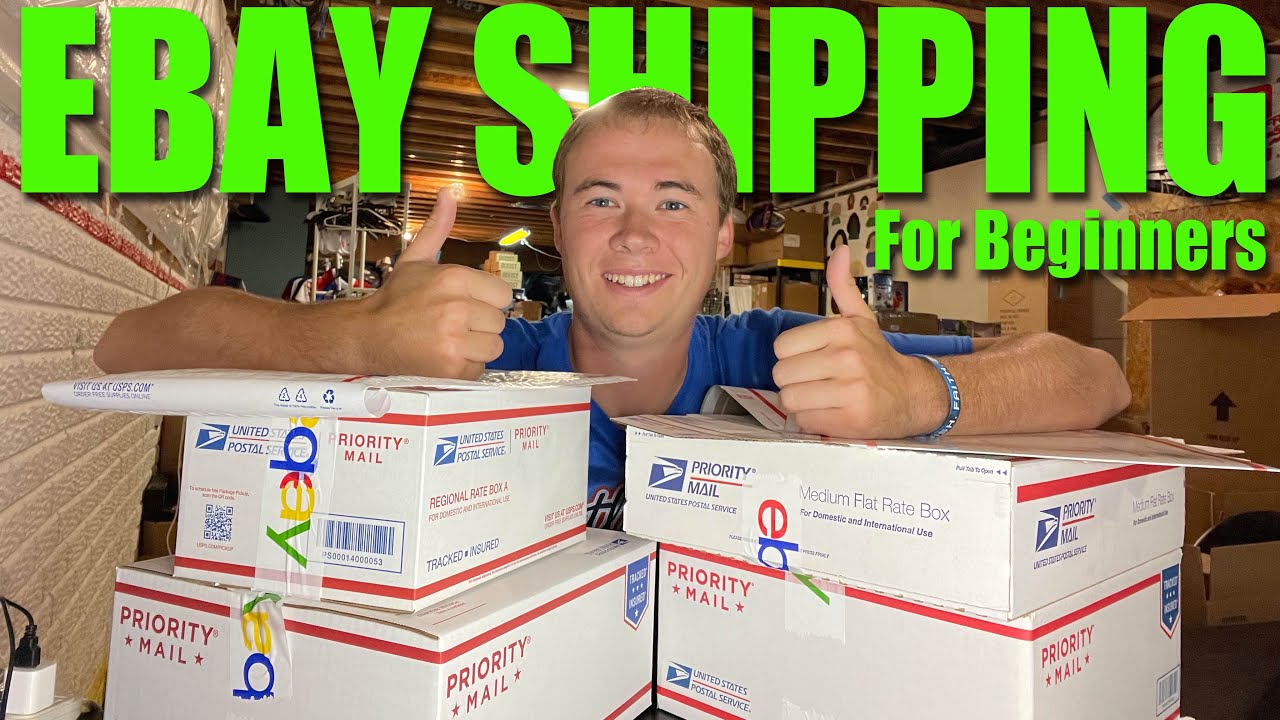 How To Ship On EBay Cheap For Beginners | Complete Shipping Tutorial ...