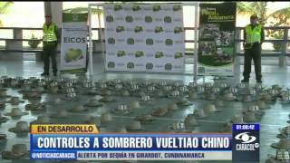 Decomisan más de 800 sombreros vueltiaos chinos en Barranquilla - 26 de enero de 2013