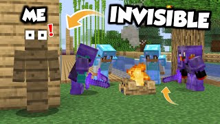 Becoming Invisible To Take Over This Minecraft SMP...