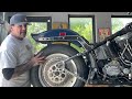 Billy Lane 1998 Harley-Davidson FXSTS Springer Softail Makeover How To Cam Install Handlebar Wiring