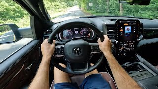 2025 Ram 1500 Crew Cab 4X4 Limited: POV Drive, Impressions and ASMR