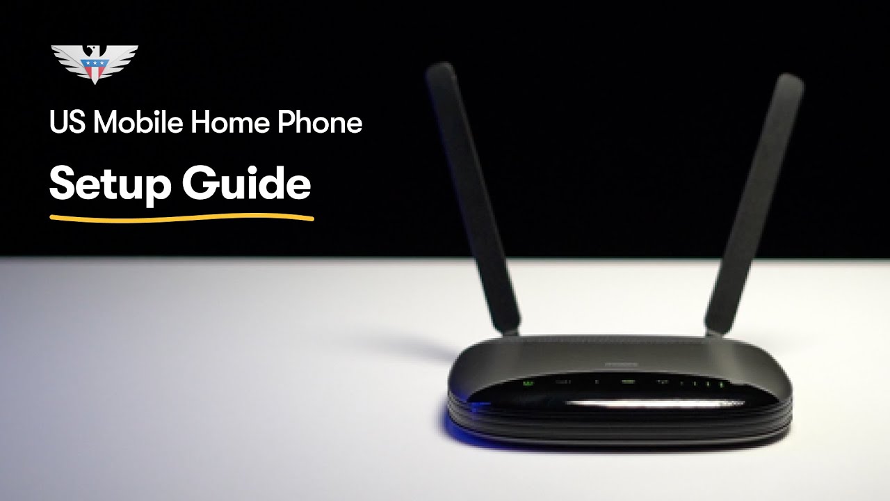 Quick Setup Guide How To Install Your Us Mobile Home Phone Base Youtube