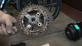 LONB 3 Gear Crankset to Single Gear