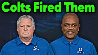 Colts Cleaning House, Two More Coaches Fired!