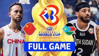 China v South Sudan | Full Basketball Game | FIBA Basketball World Cup 2023