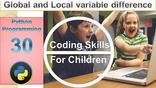 python tutorial 30 global vs local variable scope in python Hindi Urdu CSFC