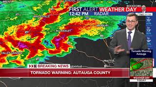 WSFA 12 News January 12, 2023 Tornado Coverage Part 2: Josh Johnson, Amanda Curran, Tyler Sebree