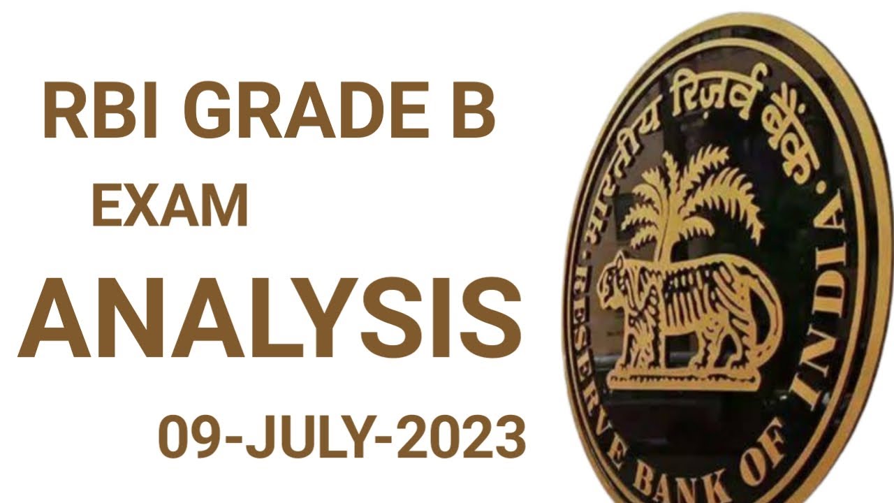 RBI Grade B Analysis 2023| 1st Shift | RBI Grade B Exam Analysis 2023 ...