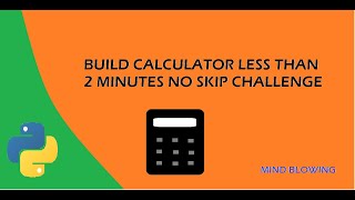 Build eval calculator less than 2 minutes