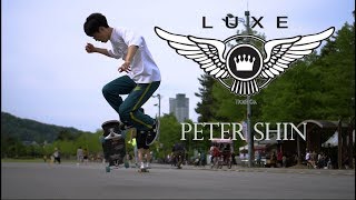 NEW SPONSOR!!! LUXE Trucks co.ㅣLongboard Dance\u0026FreestyleㅣPeter Shin