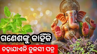 ଗଣେଶଙ୍କୁ କାହିଁକି ଚଢ଼ାଯାଏନି ତୁଳସୀ ପତ୍ର ? Why is the tusi leaf not given to Ganesha ? Ganesh puja ||