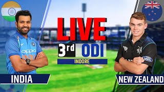 India vs New Zealand 3rd ODI Live Score & Commentary | IND vs NZ 3rd ODI Live Score | 2023 Series