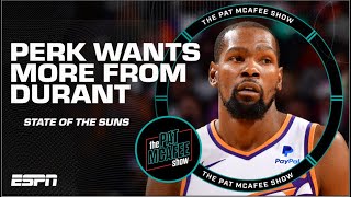 Kevin Durant needs to be a ‘VOCAL LEADER’ with the Suns - Kendrick Perkins | The Pat McAfee Show