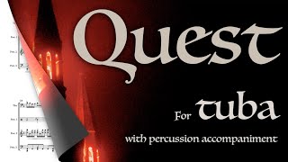 Quest (for tuba and percussion)