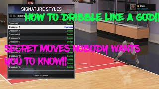 NBA 2K16 DRIBBLE TUTORIAL- SECRET DRIBBLING MOVES NOBODY KNOWS ABOUT PART 2