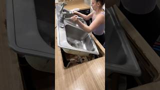 HOT MESS LAKE HOUSE RENOVATION PART 260 | HOW TO TAKE OUT A KITCHEN SINK | LEXI DIY