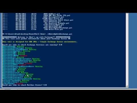 Using PowerShell to check Exchange Server Health Using PowerShell to check Exchange Server Health