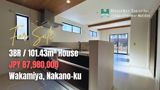 [HOUSE. FOR SALE] 🏡 Brand New 3BR house + Garage in Nakano! 🚗✨