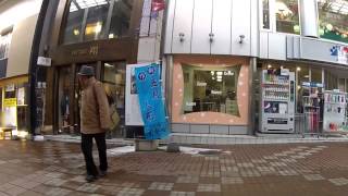 【小樽風景】小樽駅前商店街を歩く　１