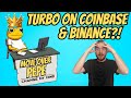 TURBO on Coinbase and Binance? Price Prediction for the BEST AI MEME Crypto!