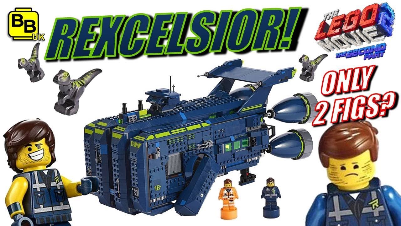 ONLY 2 MINIFIGURES!! LEGO REXCELSIOR 70839 SET REVEALED! - YouTube