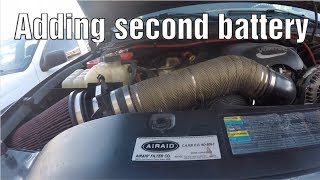 99-06 Silverado 1500 How to: Dual battery setup