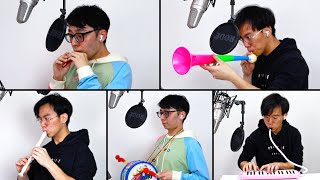 Beethoven 5th Symphony but on Toy Instruments