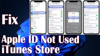 Apple ID Has Not Yet Been Used In The iTunes Store - How To Fix