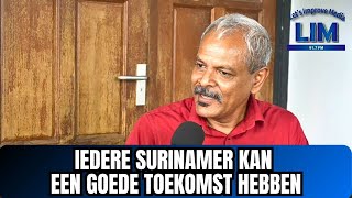 HENK RAMNANDANLAL : IEDERE SURINAMER KAN EEN GOEDE TOEKMST HEBBEN || 29 NOV 2024