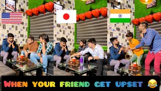 America 🇺🇸 vs Japan 🇯🇵 vs India 🇮🇳 ~ When your friend get upset ~ Dushyant Kukreja #shorts