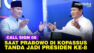 AHY Cerita Call Sign 08 Prabowo Sejak di Kopassus TNI dan Doa Jadi Presiden ke 8