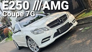 Mercedes Benz E250 Coupe AMG package 2012 C212 W212