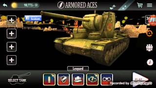 ARMORED ACES - Weird menu glitch