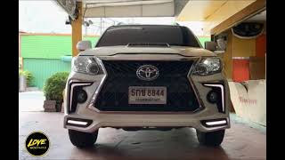 FORTUNER แปลงกันชนหน้า Lexus Style