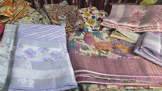 #kalamkari silk Blouse pieces#Chanderi#Kota Sarees#Live,7337513324