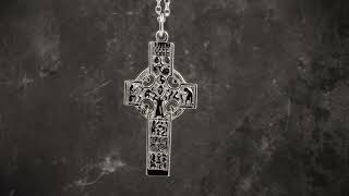 Sterling Silver Celtic Cross of Durrow