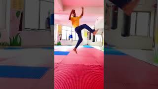 Taekwondo 540 kick | cheat 720 kick 🥋