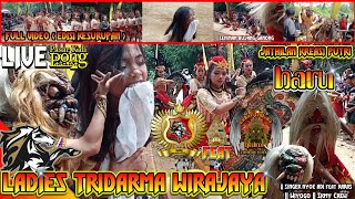 { KESURUPAN !! } JATHILAN PUTRI TRIDARMA WIRAJAYA FEAT RADHEN BHATARA GEDROEX LIVE PASAR KALI PONG