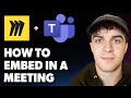 How to Embed a Miro Board in a Microsoft Teams Meeting  [2025 Full Guide]