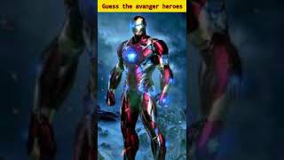 Guess the avangers heroes #marvel #guessthemarvelhero #avengers#guess#ironman #mcu#guessthesuperhero