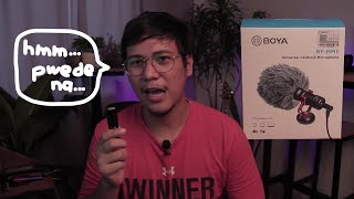 Boya BY-MM1 Review - nabili ko sa shopee pero bakit ayaw mo gumana sa interface ko?