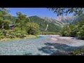 【4k】上高地 神秘の水中映像 大正池・梓川・清水川 shot on iphone 12 pro max