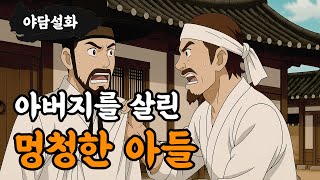 [야담설화 174] 가족 모두를 살린 버린 자식 - 옛날이야기, 야담, 설화, 야사,
