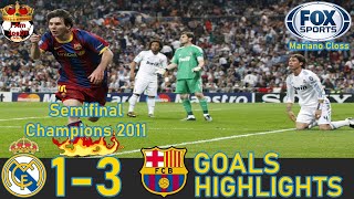 Real Madrid vs Barcelona 0-2 Resumen Semifinal Champions 2011 Mariano Closs