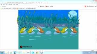 How to solve the famous frog puzzle?