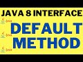 JAVA 8 INTERFACE EXPLAIN DEFAULT METHOD | WHY DO WE NEED DEFAULT METHOD IN INTERFACE | InterviewDOT