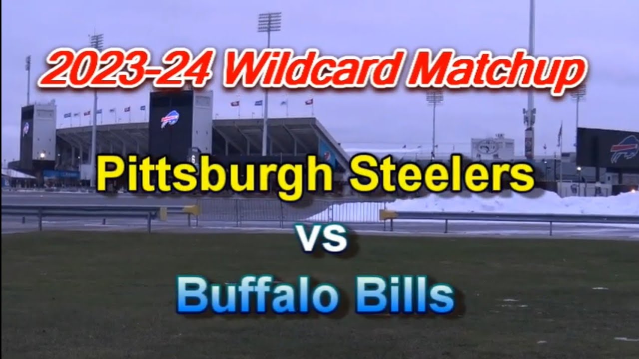 Pittsburgh Steelers Vs Buffalo Bills POSTPONED WILDCARD PLAYOFFS ...